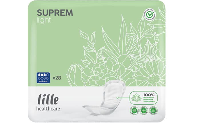LILLE - Protection urinaire femme - Light Normal - Carton de 12 Sachets de 28 pièces