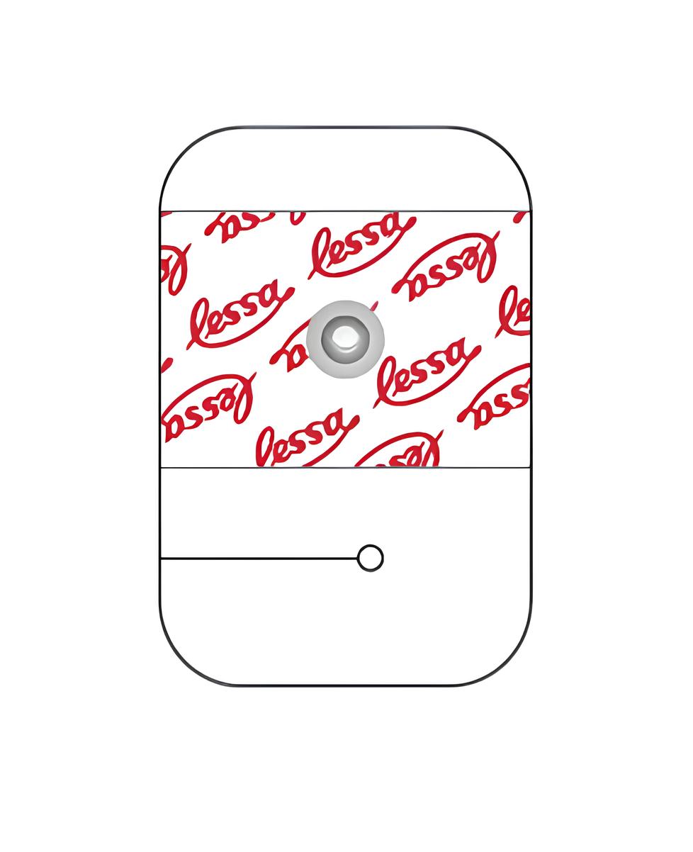 Électrode ECG pad 57 × 38 mm - Boite de 100 pièces