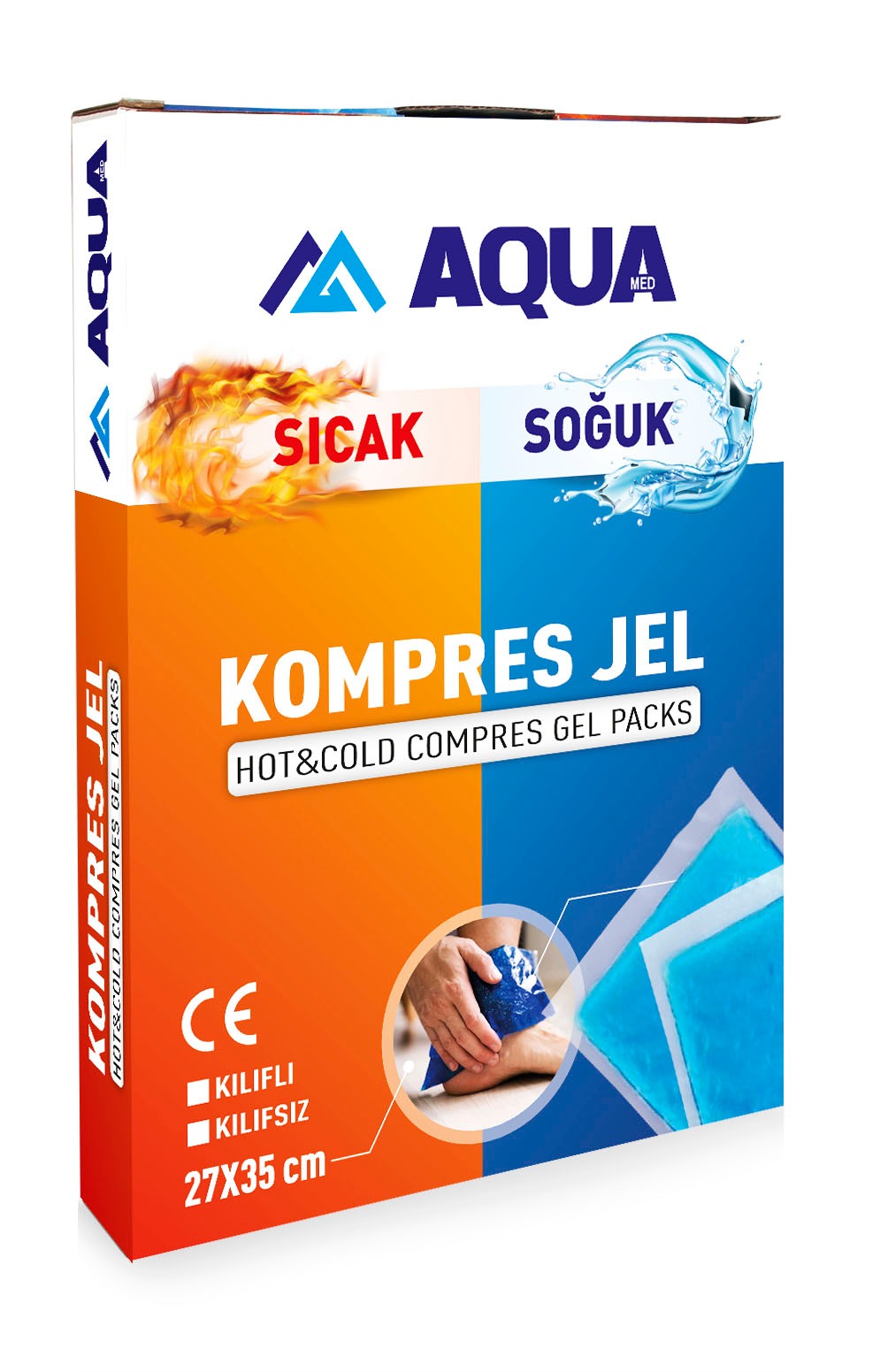 AQUA MED - Poche de Gel Chaud / Froid - 1 Pièce