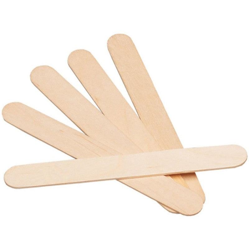 Abena - Abaisse-langue en bois pour adulte - Boite de 100 pièces