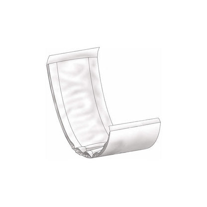 Abena - Protection droite traversable Abri-Let Maxi avec sac blanc - Carton de 4 sachets de 20 pièces