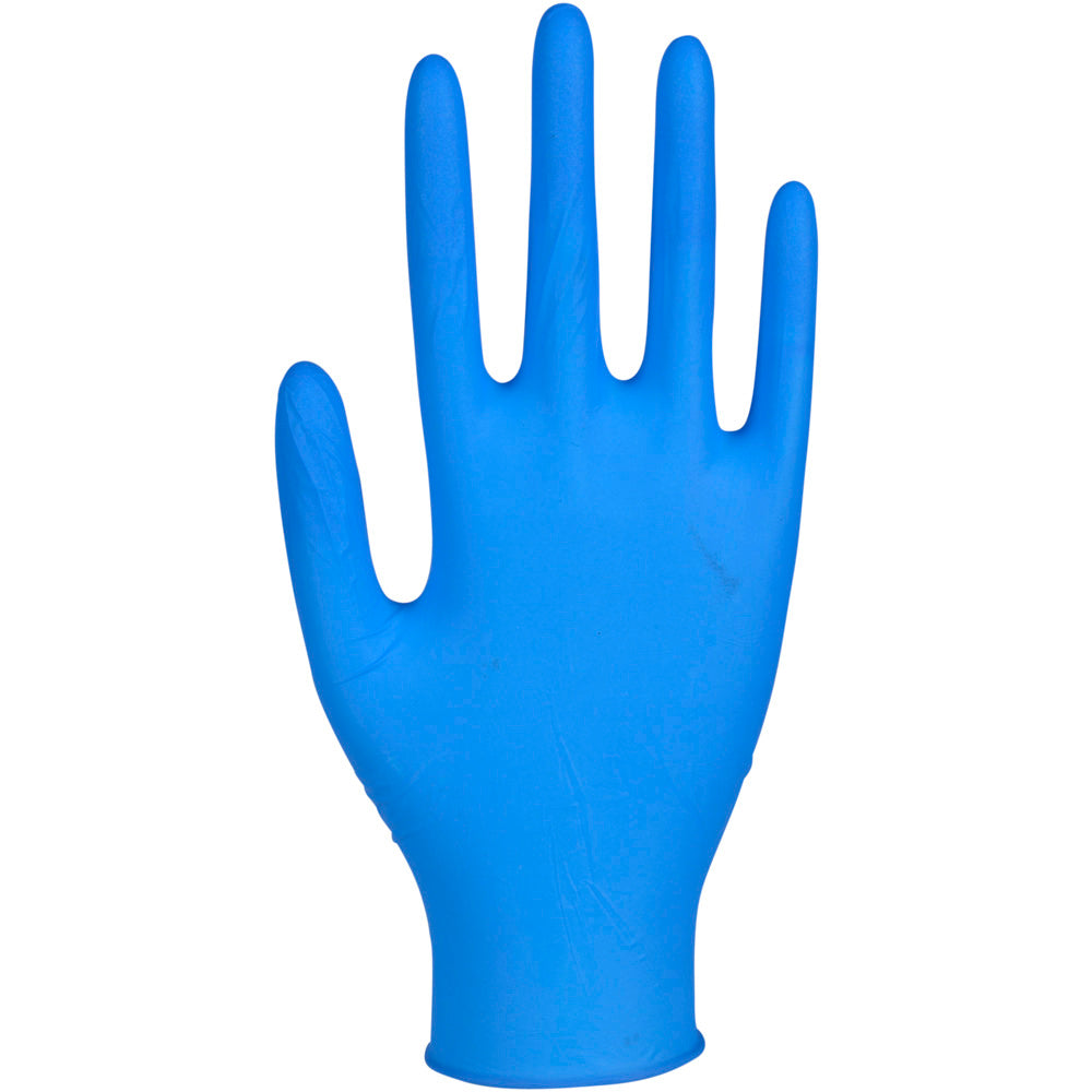 Abena - Gants d'examen nitrile en bleu non poudrés 240mm - Classic