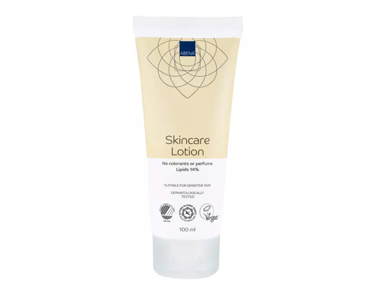 Abena - Lotion de soins pour la peau non parfumée 100ml - Carton de 6 pièces