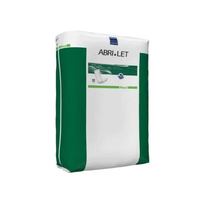 Abena - Protection droite traversable Abri-Let Maxi avec sac blanc - Carton de 4 sachets de 20 pièces