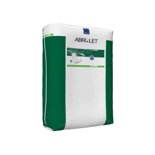 Abena - Protection droite traversable Abri-Let Maxi avec sac blanc - Carton de 4 sachets de 20 pièces
