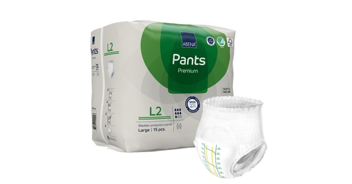Abena - Couche culotte absorbante Pants Premium - Nuit - Niveau 2