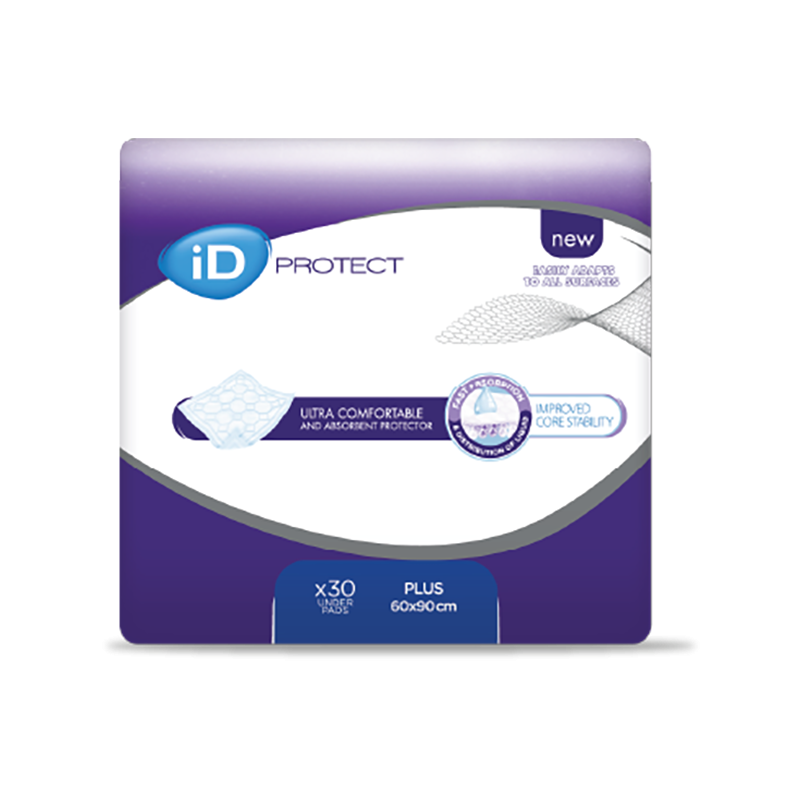 Ontex - Alèses jetables ID Expert Protect Plus - Sachet de 30 pièces
