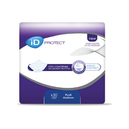 Ontex - Alèses jetables ID Expert Protect Plus - Sachet de 30 pièces