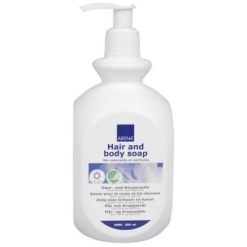 Abena - Savons Corps/Cheveux Avec Rinçage 500 ml - 1 pièce