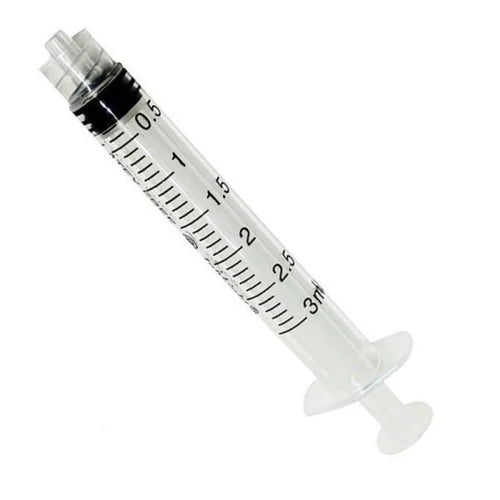 Chirana - Seringues 3 pièces - Luer Lock - 1ml, 2ml, 3ml, 5ml, 10ml, 20ml, 30ml, 50ml- Fabriqués en Europe