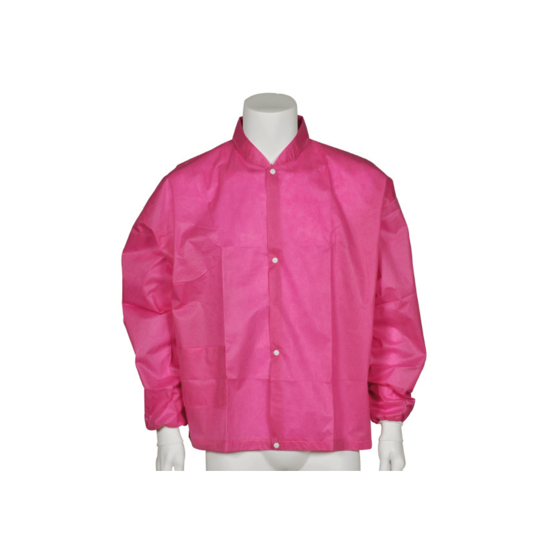 Abena - Blouson de bloc Rose en SMS 40g/m² avec manches longues et poignets en jersey - 10 pièces
