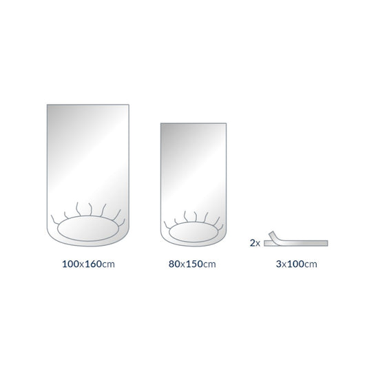 Ensemble de couvertures stériles pour arceau - 10 pièces
