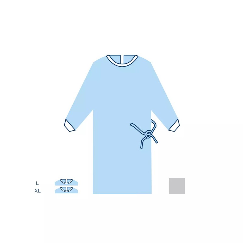 Casaque de soin normal - Stérile