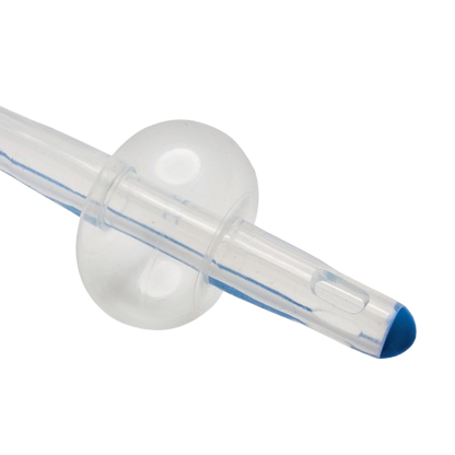 Sonde foley urinaire en 2 voix avec valve en plastique