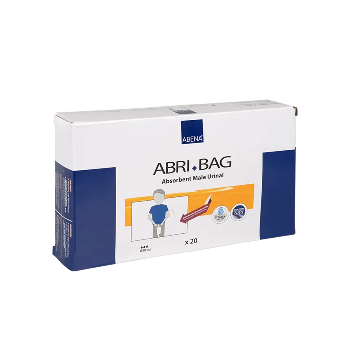 Abena - Abri Bag sac urinal - Sachet de 20 pièces