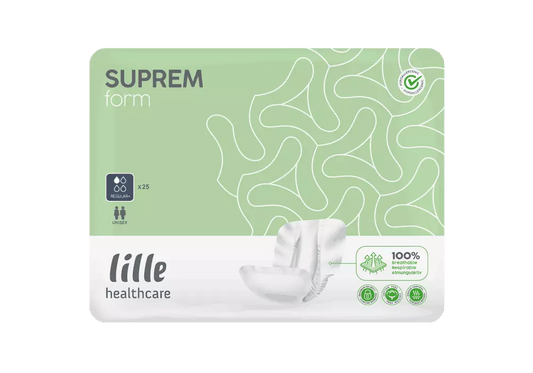 LILLE - Protection urinaire anatomique suprem Form - Regular plus - Sachet de 25 pièces