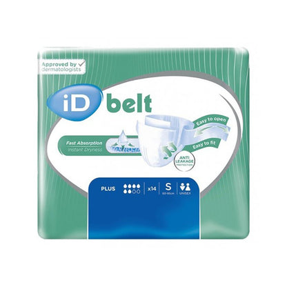 Ontex - Couches adultes à ceinture ID Belt Plus - Sachet de 14 pièces