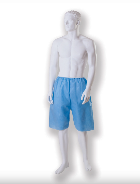 Colonoscopie Boxers en SMS non tissé, non stérile 35 g/m² - Par 10 pièces