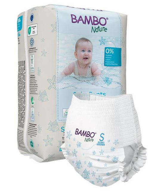 Bambo Nature - Couches de bain pour Bébé - Sachet de 12 pièces