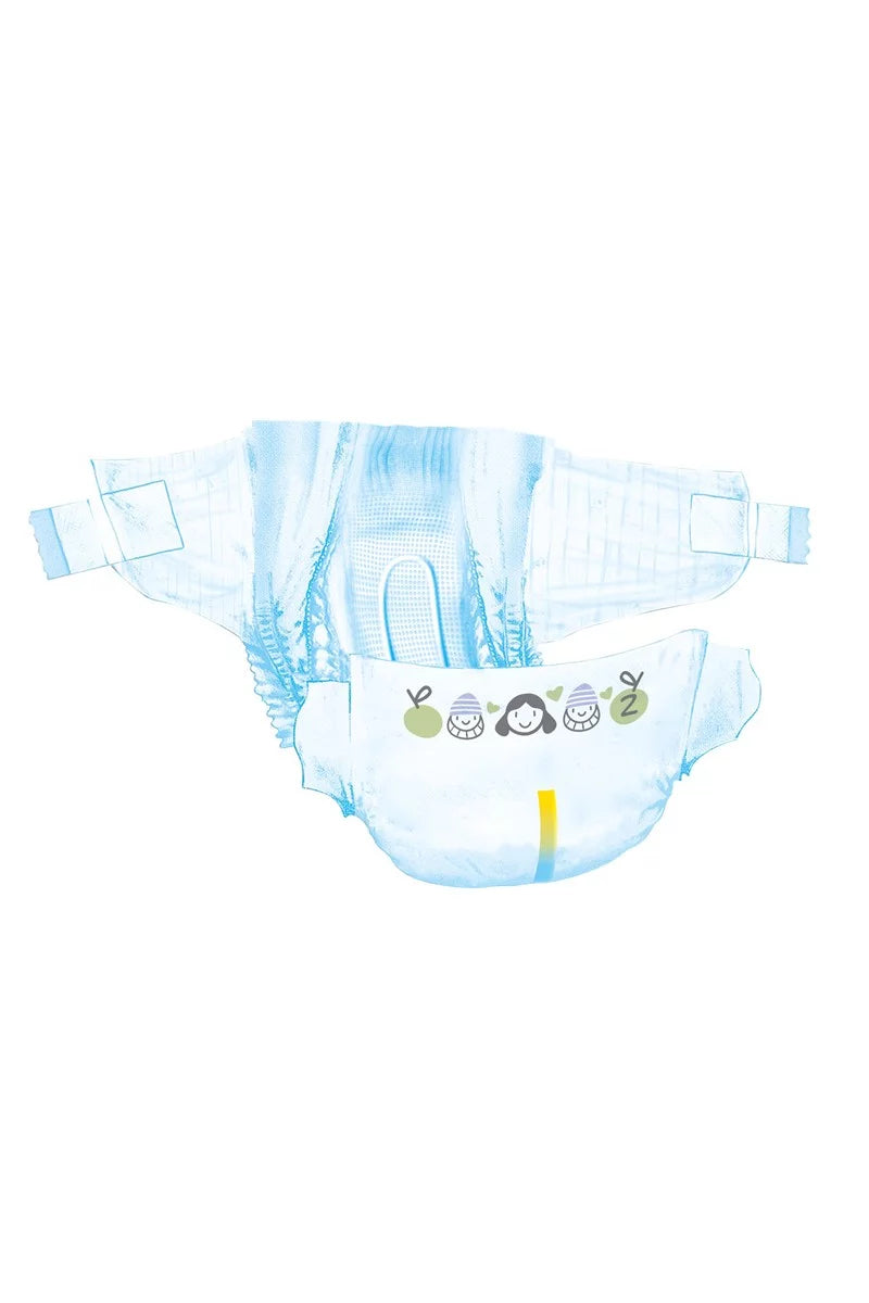 BabyCharm - Couche Bébé Taille 2 Mini (4-6kg) - Sachet de 46 pièces