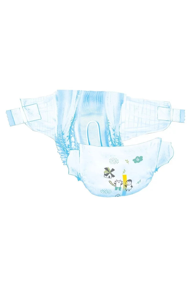 BabyCharm - Couche Bébé Taille 4 Maxi (9-14k) - Sachet de 37 pièces