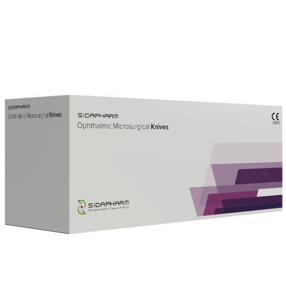 Sidapharm - Couteaux microchirurgicaux ophtalmiques phaco - Boite de 10 pièces