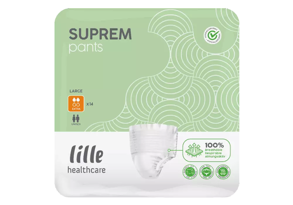 LILLE - Slip absorbant Suprem Pants Extra - Sachet de 14 pièces