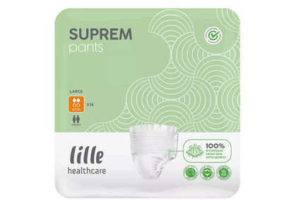 LILLE - Slip absorbant Suprem Pants Extra - Sachet de 14 pièces