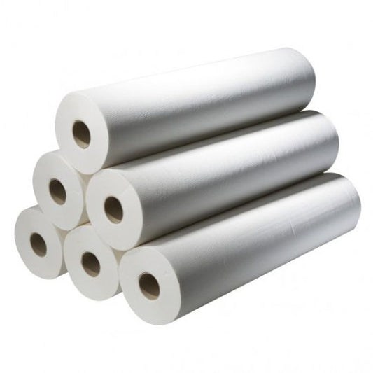 Abena - Drap d'examen ouate gaufrée 50 X 35 cm - Carton de 9 rouleaux