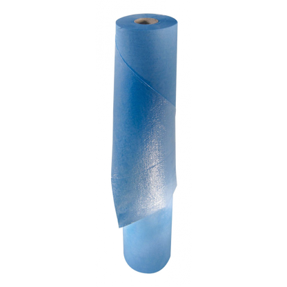HARTMANN - ValaRoll - Drap d'examen Bleu plastifié 50 x 38 cm - 180 FTS - Lot de 6 Rouleaux