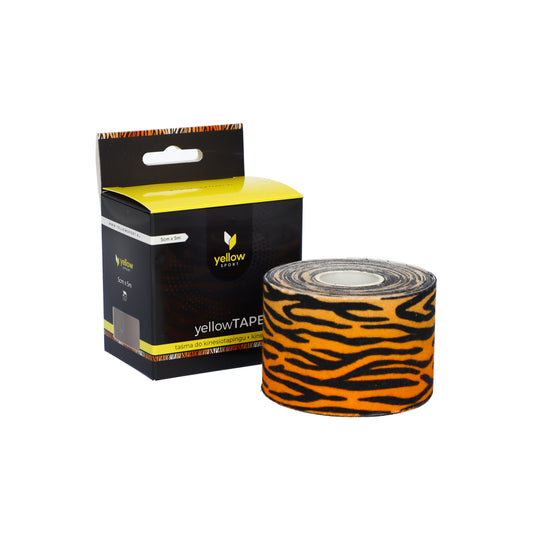 Zarys jauneTAPE - Kinesiotape - motif animal - 5cmx5m - Vendu à l’unité