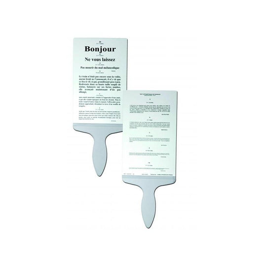 Comed - Echelle à main de Parinaud lettré