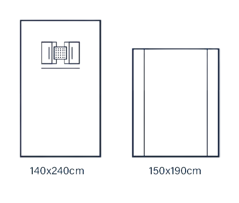 Zarys - champ opératoire ophtalmique avec fenestration et pochette de collecte renforcée 140cm x 240cm - 36 pièces