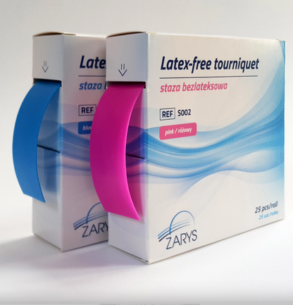 Garrot sans latex non stérile  - Boite de 25 pièces