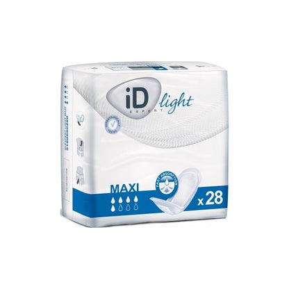 Ontex - Protection urinaire femme iD Expert Light Maxi -Sachet de 28 pièces