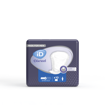 Ontex - Protection urinaire absorbante iD Discreet light for men Extra Plus - Sachet de 10 pièces - visuel 2