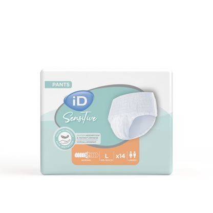 Ontex - Culotte absorbante iD Sensitive Pants Normal L - Sachet de 14 pièces - visuel 3