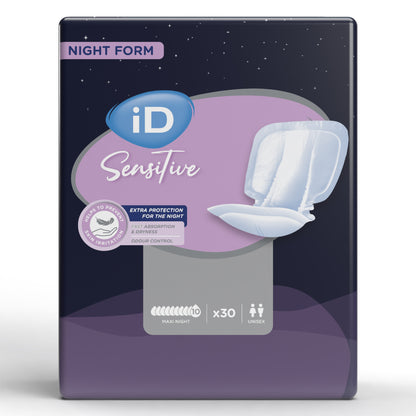 Ontex - Protection urinaire anatomique iD Sensitive Form Maxi Night - Sachet de 30 pièces - visuel 2