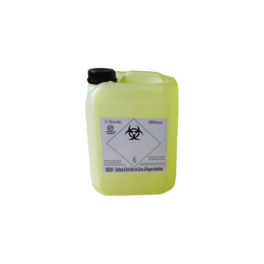 Abena - Jerricane DASRI 10L 3HSanté + bouchon - 1 pièce