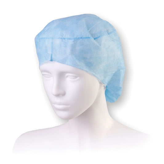 Bonnet médicale avec Snood en viscose non tissée - Boite de 100