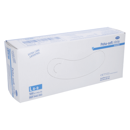 HARTMANN - Gant d'examen en nitrile non poudré Peha-soft nitrile guard - Boite de 100