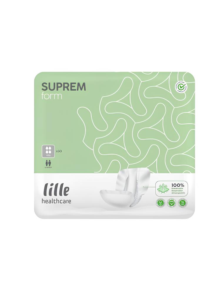 LILLE - Protection urinaire anatomique suprem Form - Maxi - Sachet de 20 pièces