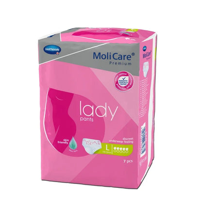 HARTMANN - MoliCare - Protection urinaire pour femme 5 gouttes - Premium lady Pants