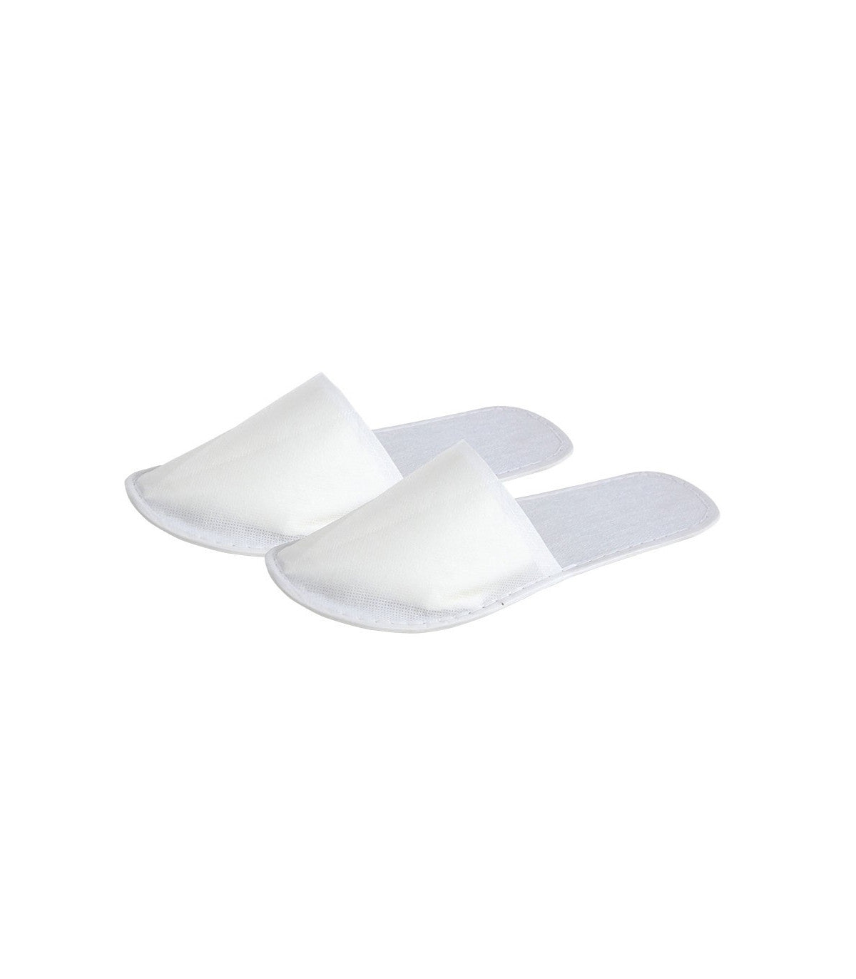 Abena - Mules fermées en Tissu éponge avec semelle en plastique 15g/m² - Sachet de 100 pièces