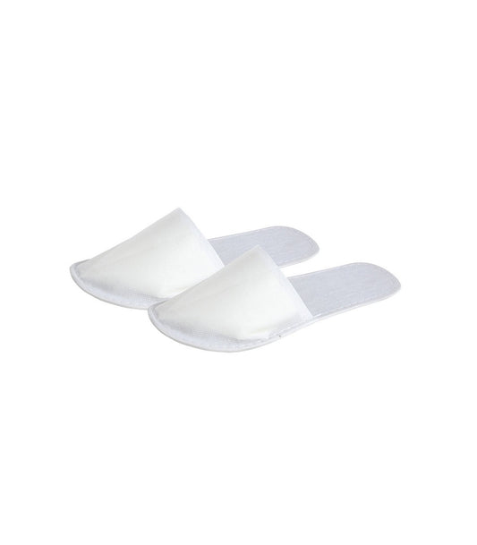 Abena - Mules fermées en Tissu éponge avec semelle en plastique 15g/m² - Sachet de 100 pièces