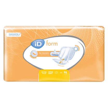 Ontex - Protection urinaire anatomique iD Form Extra Plus - Sachet de 21 pièces