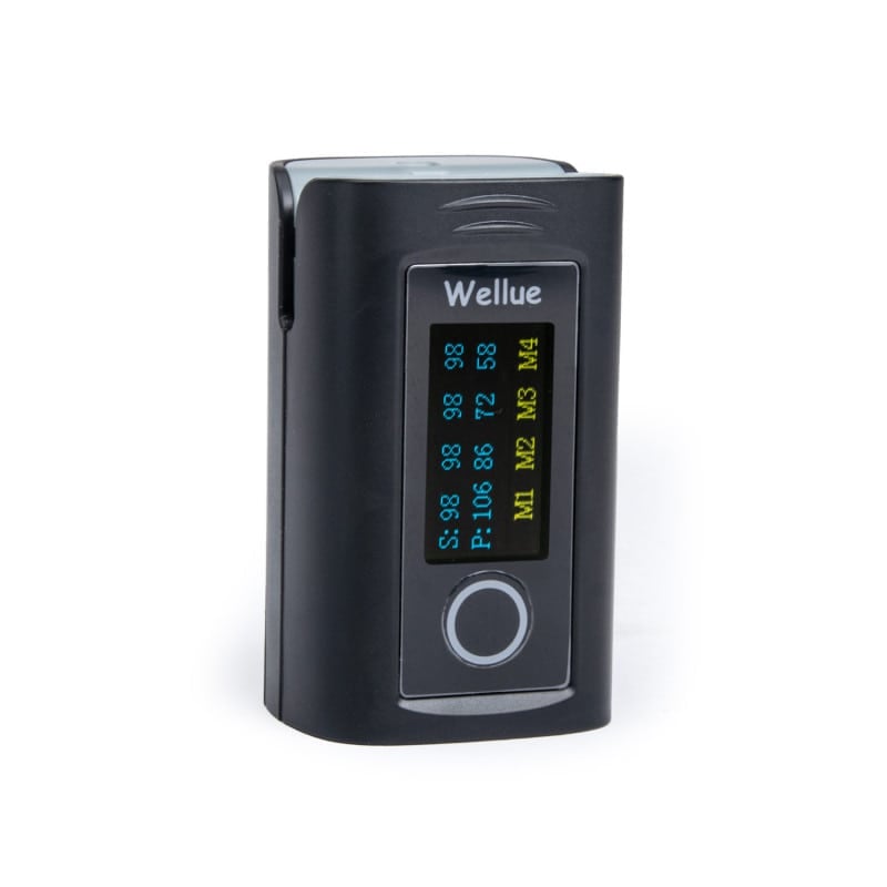 Oxymètre de pouls du bout des doigts avec alarme - PC-60FW