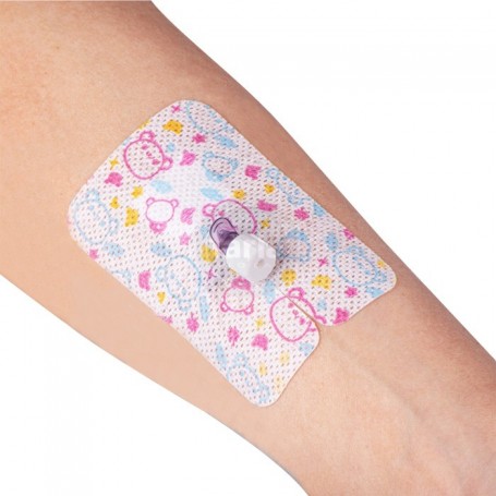 Pansement pédiatrique non tissé pour canule stérile - 100 pièces