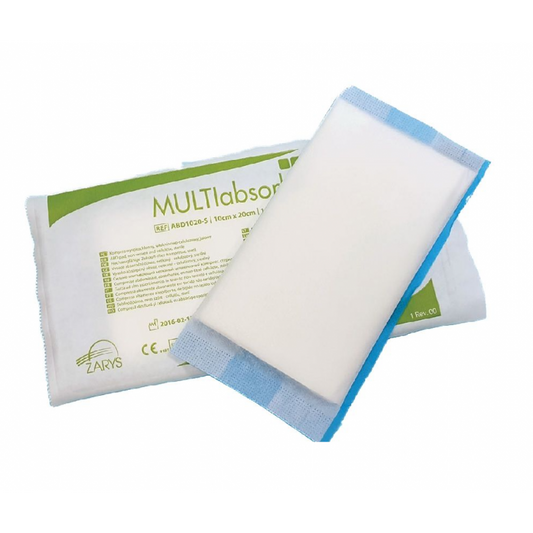 Compresses absorbantes stérile