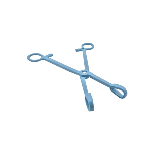 Pince éponge stérile en polypropylène renforcé 19cm - Boite de 18 pièces